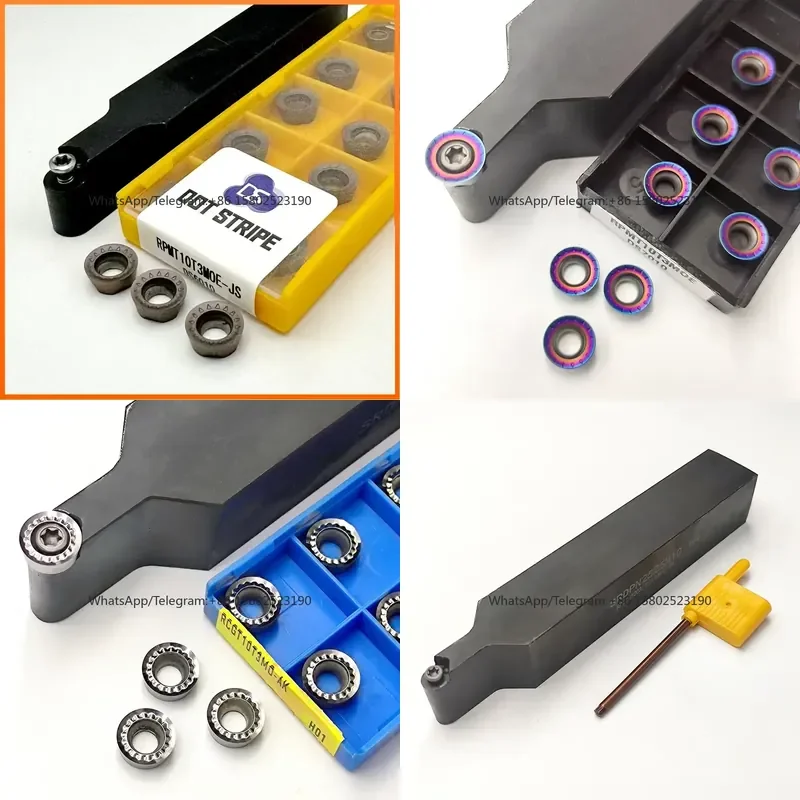 SRDPN1010H10 SRDPN1212H10 SRDPN1616H10 SRDPN2020H10 SRDPN2525H10 Boring Bar External Tool Holder RPMT10T3 Carbide Insert