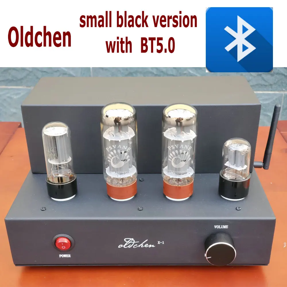 YHANWN 58 Oldchen El34 EL34-B Vacuümbuizenversterker Klasse A Hifi Geluidsversterkers High Power 10 w Home Theater Bluetooth 5.0 Amp