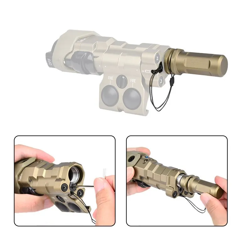 MAWL-C1 Señalador láser IR táctico con linterna para arma - imagen 4