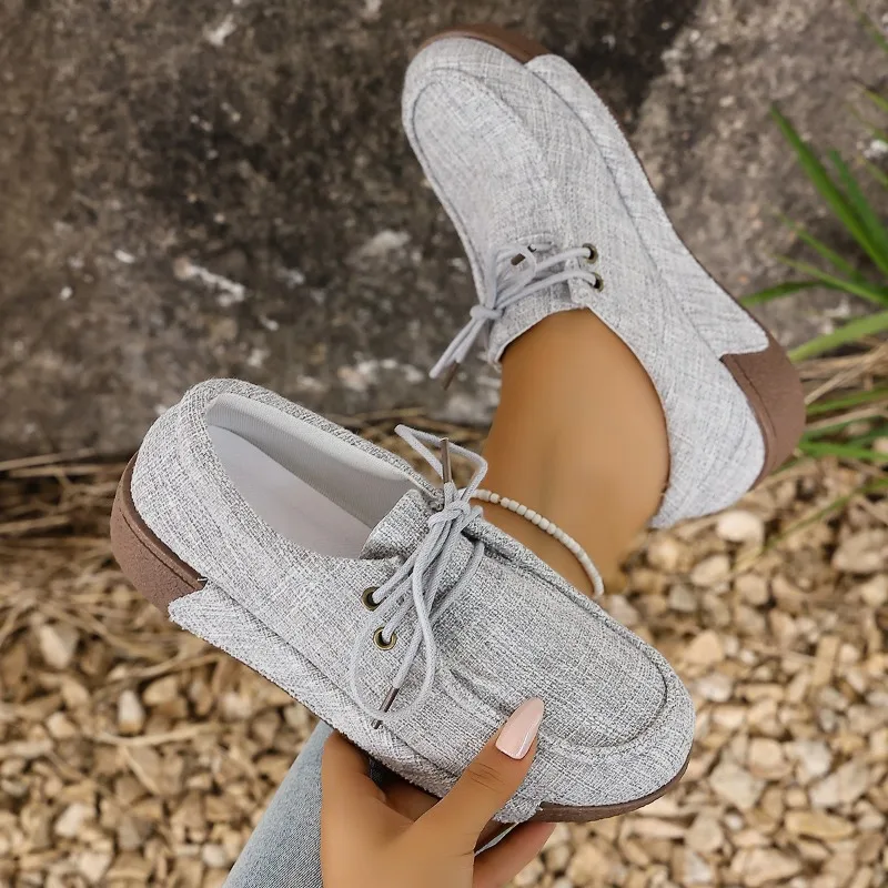 2026 New Women's Sneakers Platform Casual Outdoor Walking Design Vulcanized Shoes Fashion Female Footwear Женская Обувь view 5