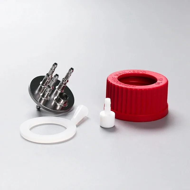 GL45 Bottle Cap PH Electrode Port Universal Sampling Mouth Fermenter Bottle Accessory