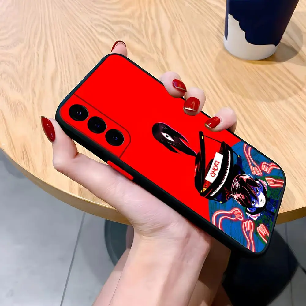 لهب الساخن أوموري آر بي جي لعبة قضية الهاتف لسامسونج S25 S22 S24 S23 S21 FE زائد الترا الجلد يشعر الوفير