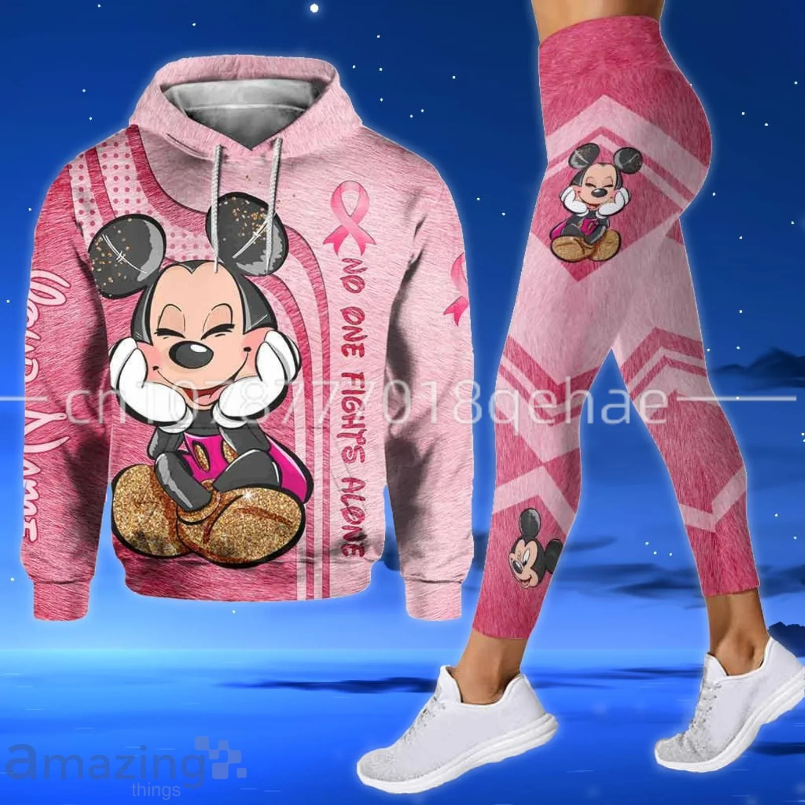 

Disney Minnie 3D Hoodie Women's Hoodie Set Mickey Yoga Pants Sweatpants Womens Set Disney Yoga Hoodie Leggings Fashion Tracksuit