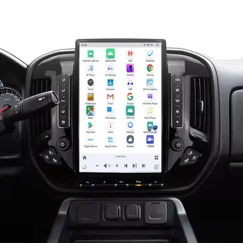 

14,4 Carplay для Chevrolet Silverado GMC Tahoe 2014-2019 Android 13, автомобильный GPS-навигатор, мультимедийный плеер, головное устройство, автомобильное радио