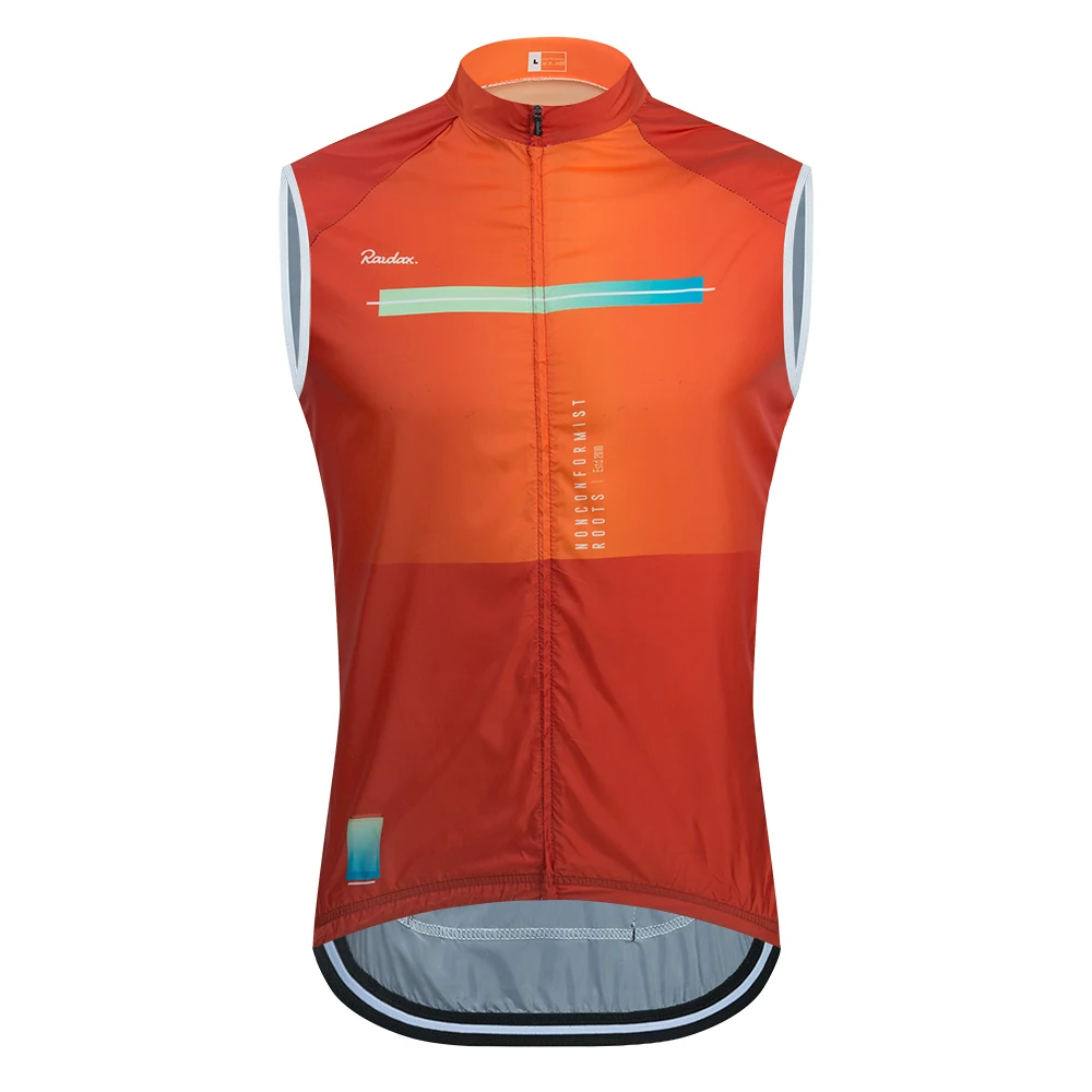 Mannen Raudax Mouwloos Fietsen Vest Mesh Ciclismo Lets Gobik Hemd Jersey Winddicht Fietsen Kleding Gilet Motorfiets Vest