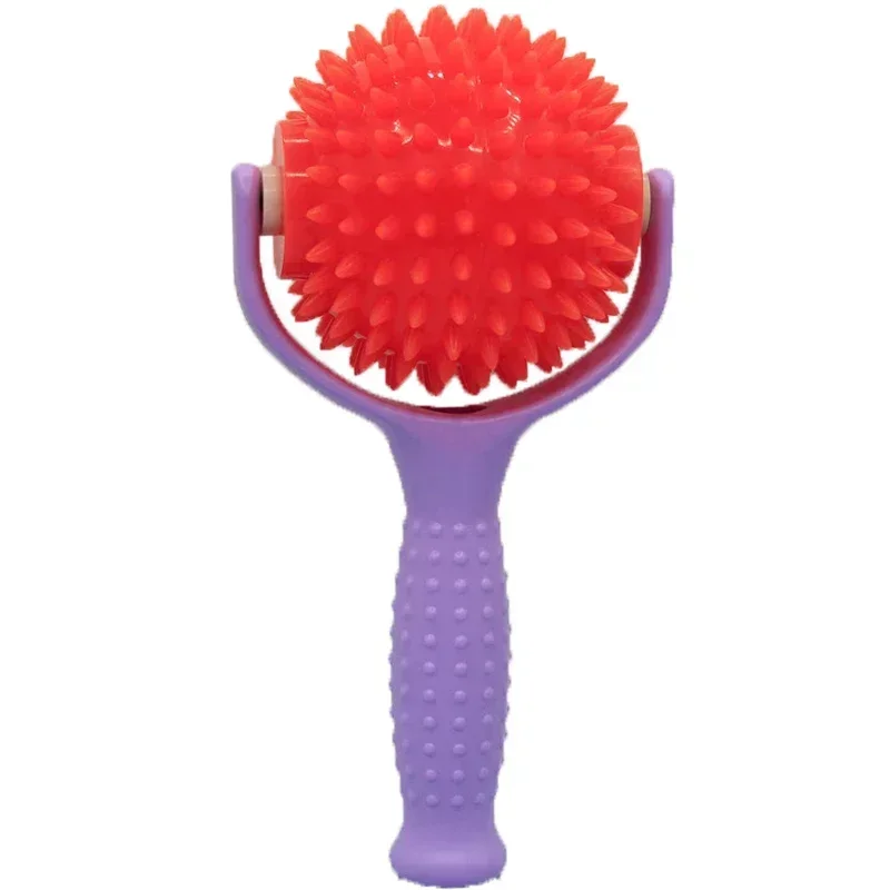 شائك تدليك الأسطوانة الكرة الزناد نقطة مدلك للجسم العضلات الاسترخاء نقطة الوخز تحفيز اليد القدم لتخفيف الآلام كرات القنفذ #6