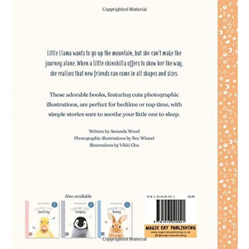 Goodnight Little Llama Baby Animal Tales Amanda Wood Magic Cat Publishing 9781913520021 Book