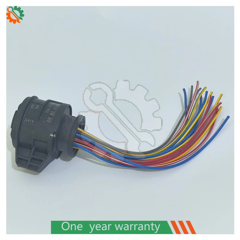 

16 Pin Way 02E Transmission Gearbox Body Controller Connector Plug Wire Cable for VW Audi - Fits 10147729 3D0 973 993 3D0973993,