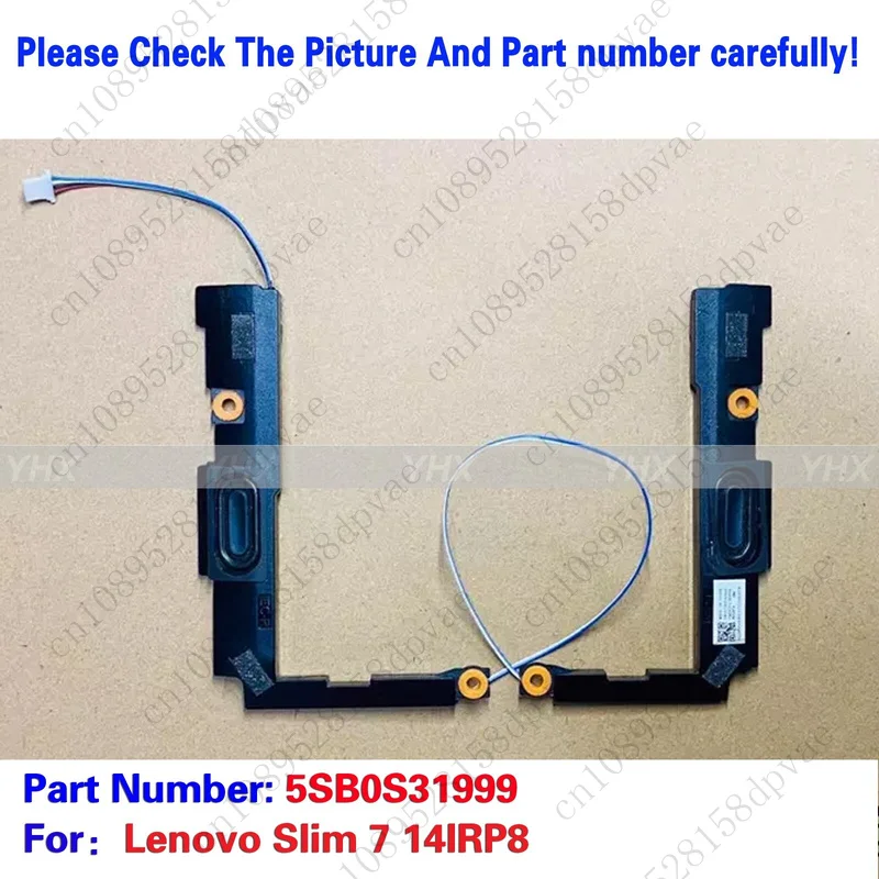 

GYX New For Lenovo Slim 7 14IRP8 SPEAKER R+L 5SB0S31999 Fast delivery