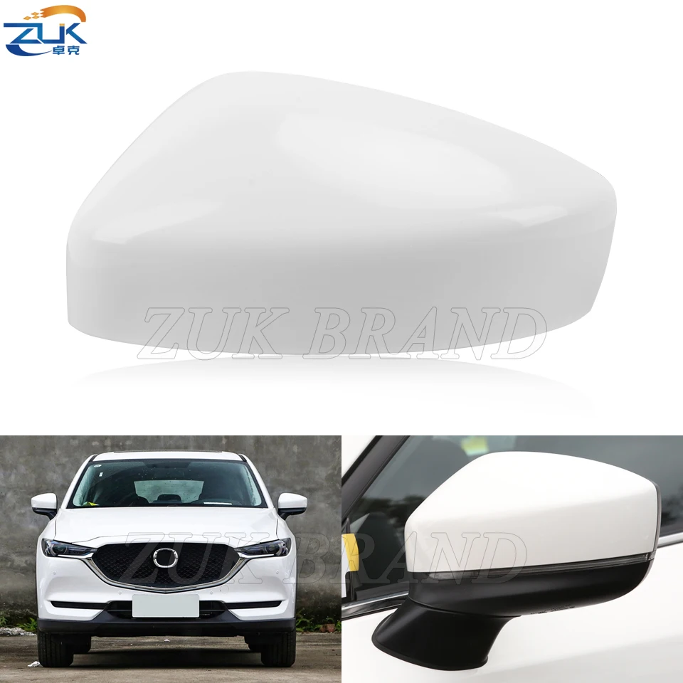 Car Exterior Parts Rear View Side Mirror Cover Door Outer Rearview Housing Cap For Mazda CX5 CX-5 KF 2017 2018 2019 2020 2021