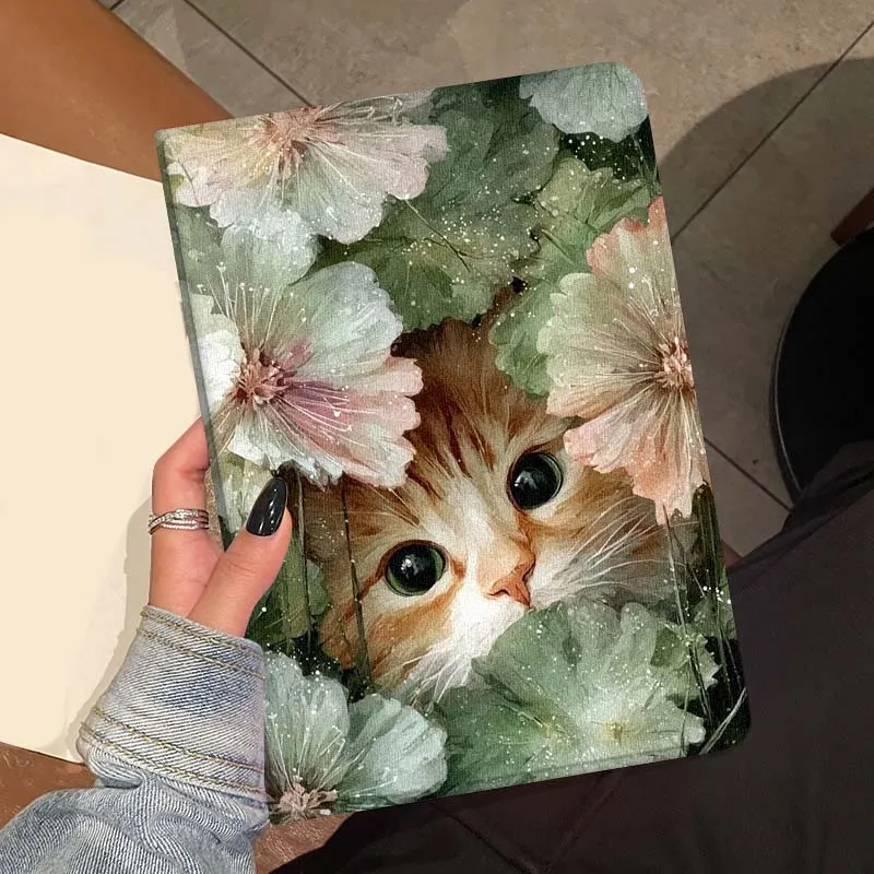 Cartoon Cat Flower … - image