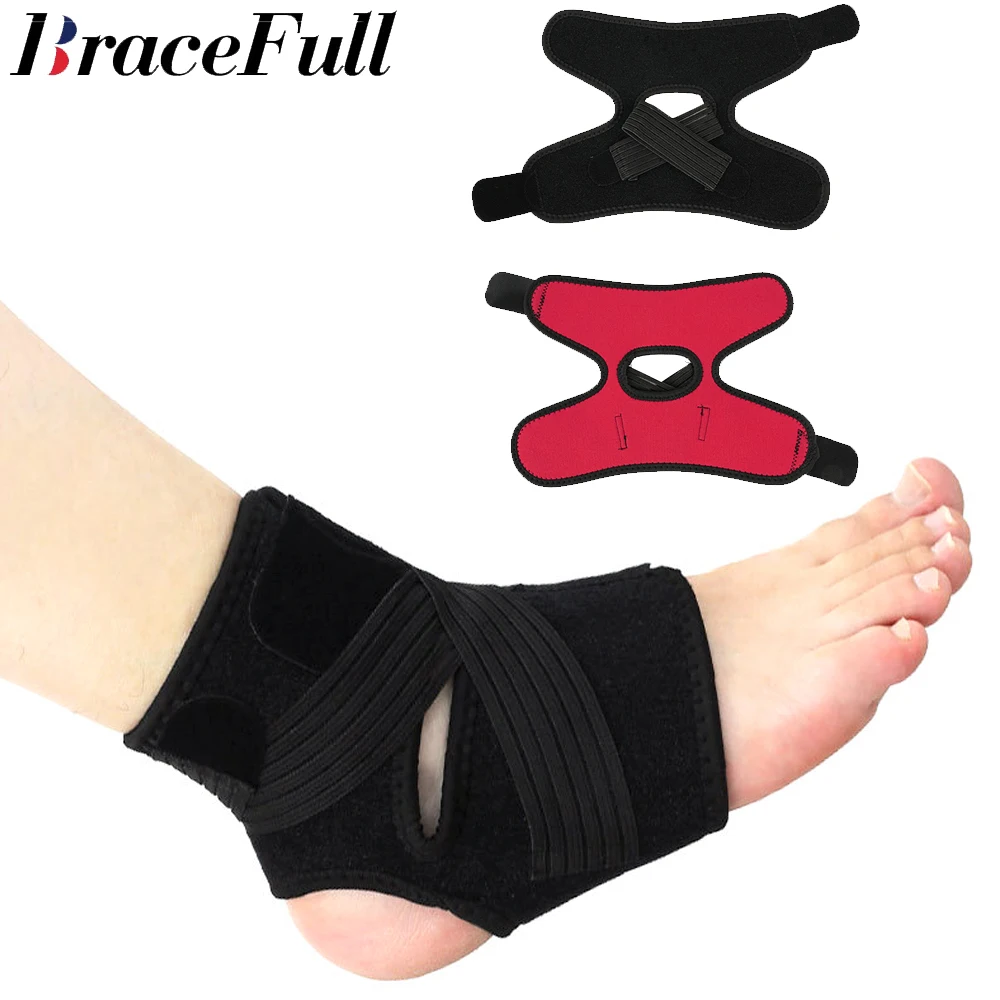 

1PCS Sports Medicine Adjustable Ankle Brace for Men and Women, Ankle Stabilizer for Compression and Pain Relief Support