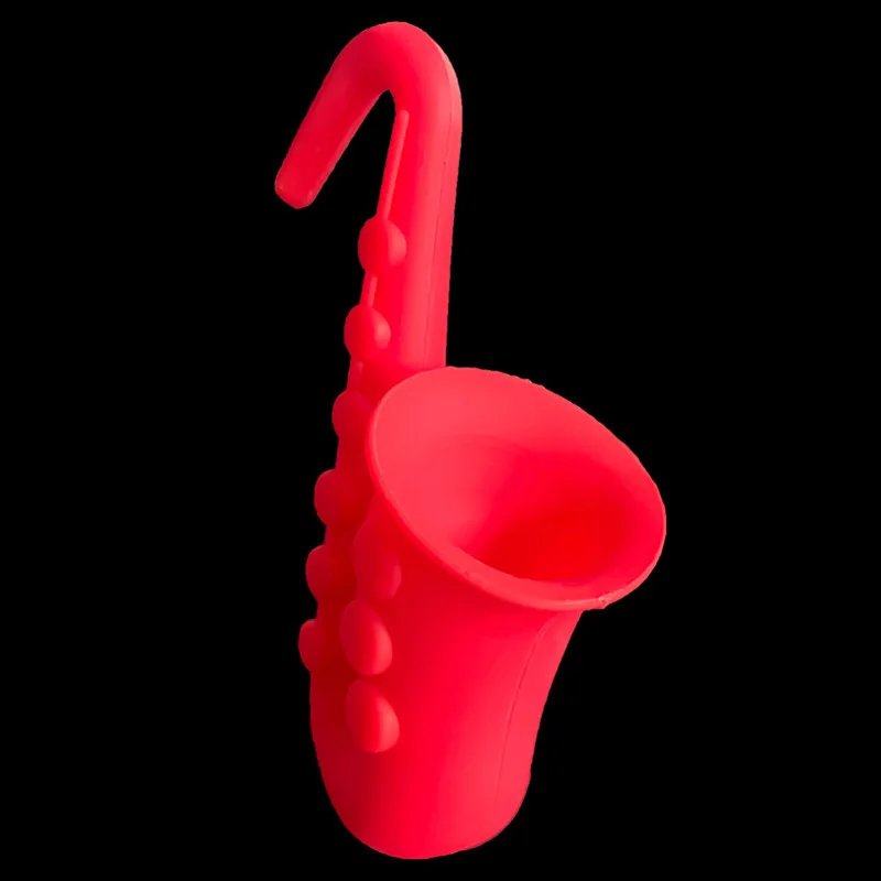 Creative kitchen utensils, horn silicone lid lift spill protector