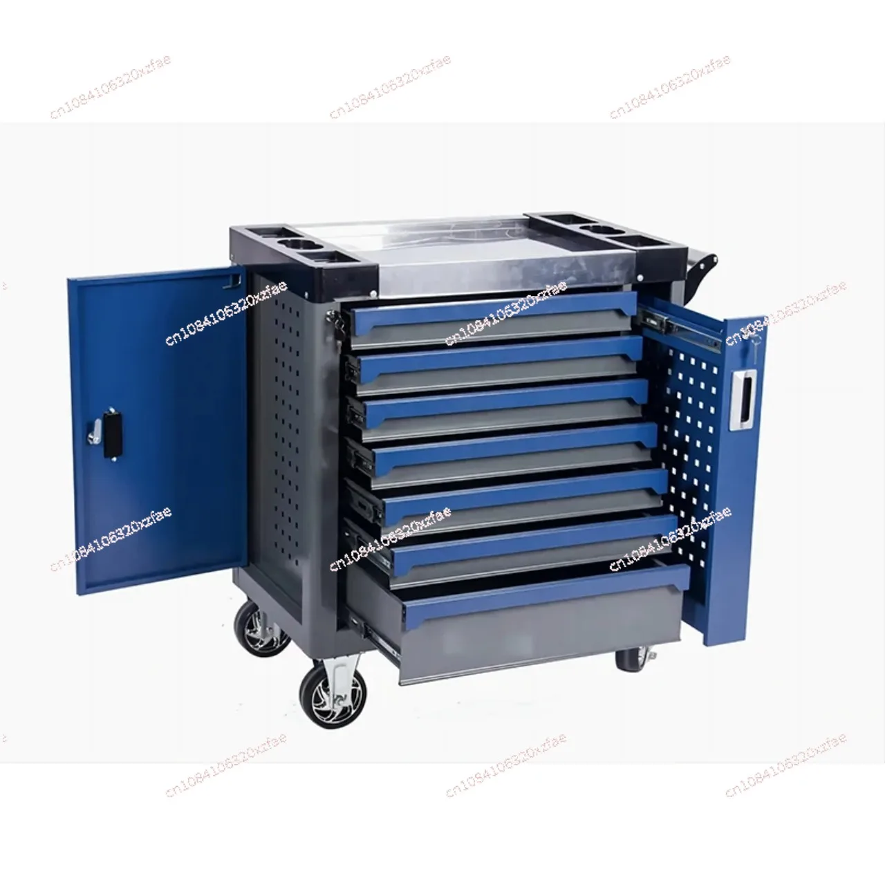 Trolley Heavy Duty Tool Cabinet Drawers Garage Storage 370 Pcs Tool Sets Box Tool Chest Workshop