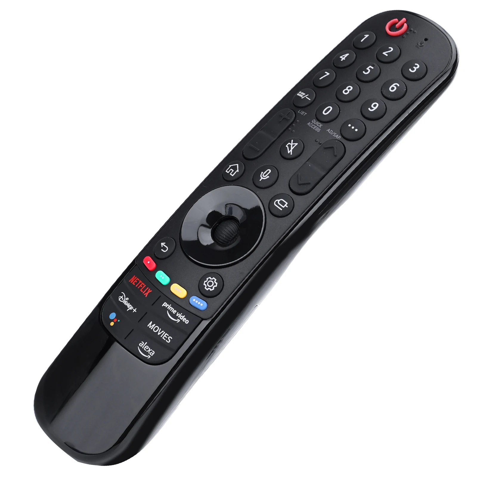 جهاز التحكم عن بعد MR22GA AKB76039904 بديل للتلفزيون الذكي LG لجهاز التحكم عن بعد السحري MR22GA (بدون مؤشر ولا وظيفة صوتية)
