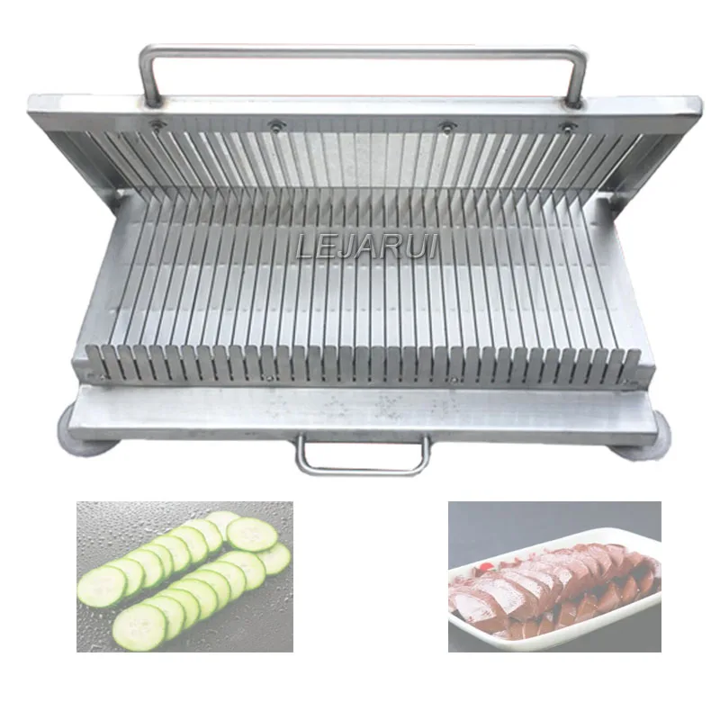 

Stainless Steel Banana Sausage Fruit Vegetable Slicing Machine Luncheon Meat Tofu Slicer