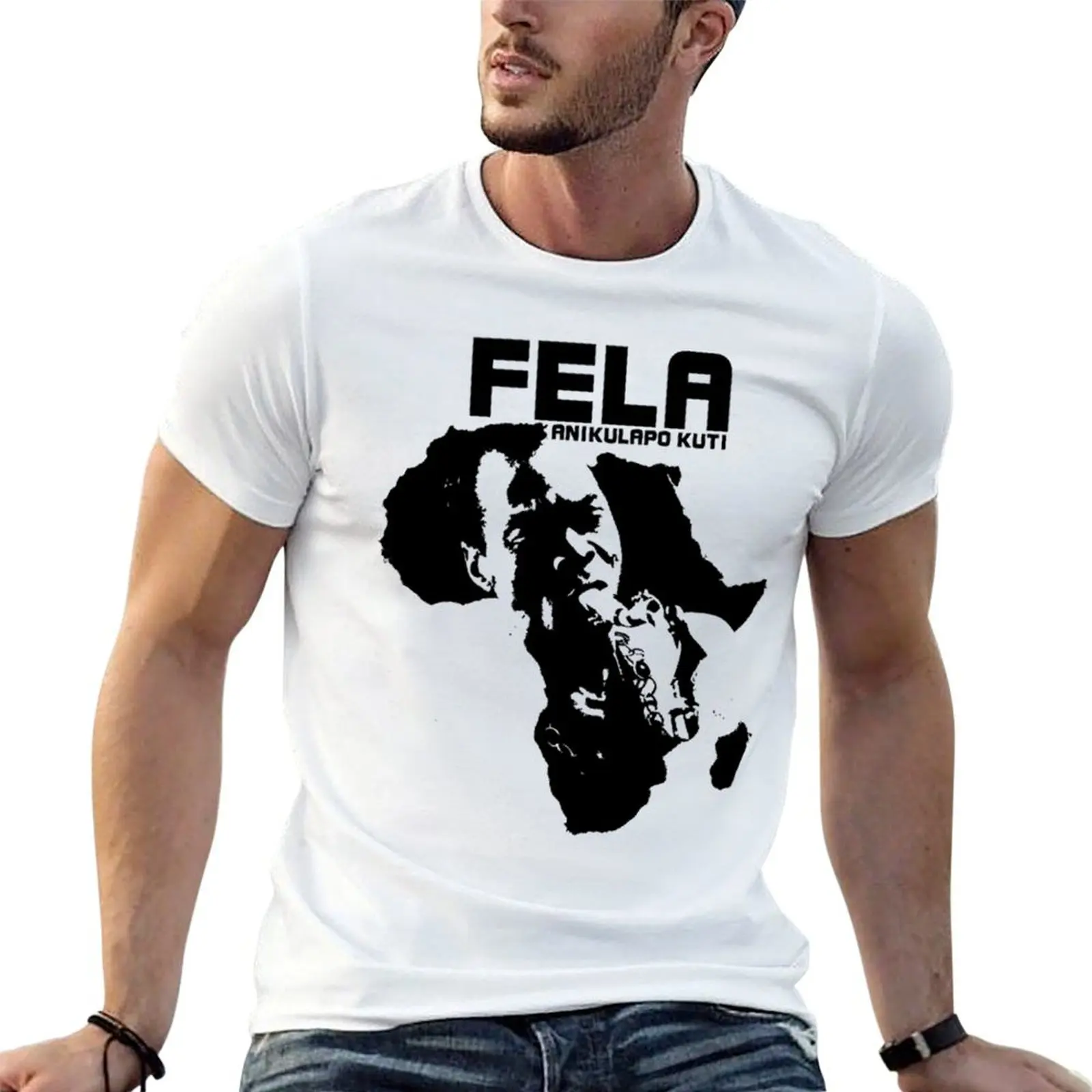 

luxury man oversize Kuti T-Shirt anime t shirts Fela t shirt