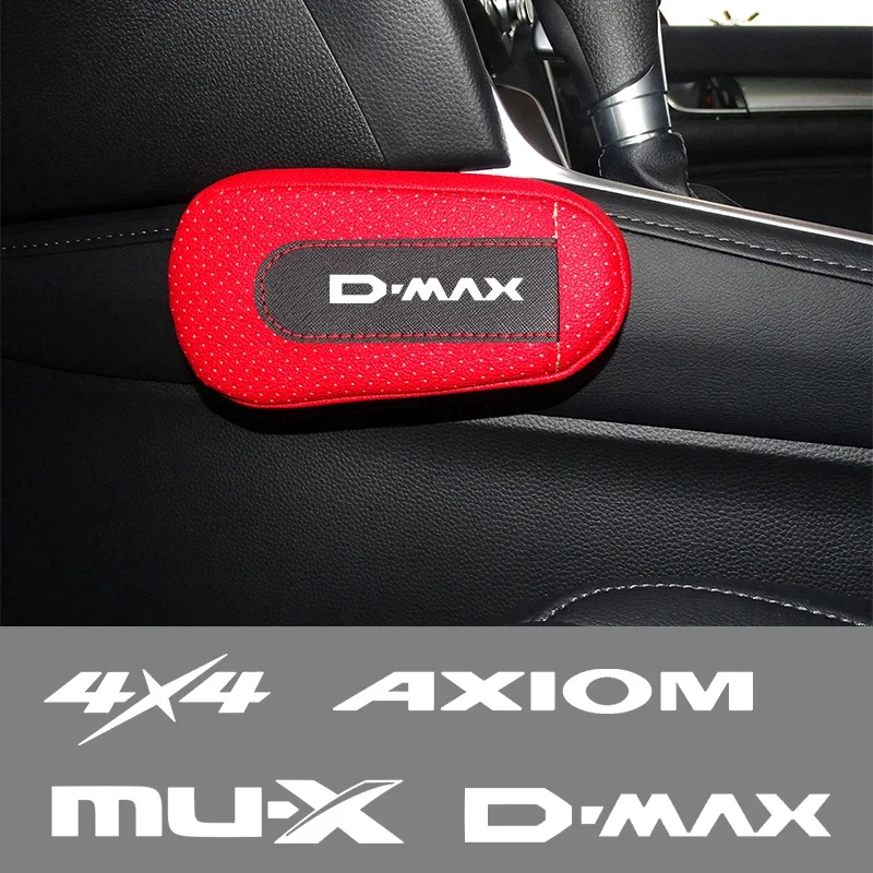 Car soft leather leg pads knee pads seat support elbow support For Isuzu Ascender Axiom D-Max Mu-X SLX 4X4 car Accessories