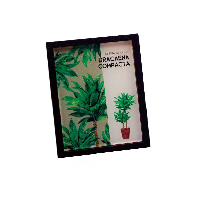 3 Teile/satz Puppenhaus Mini Modernen Stil Illustration Abstrakte Wandbild DIY Mini Möbel Modell Set Spielzeug Wohnzimmer Szene Zubehör