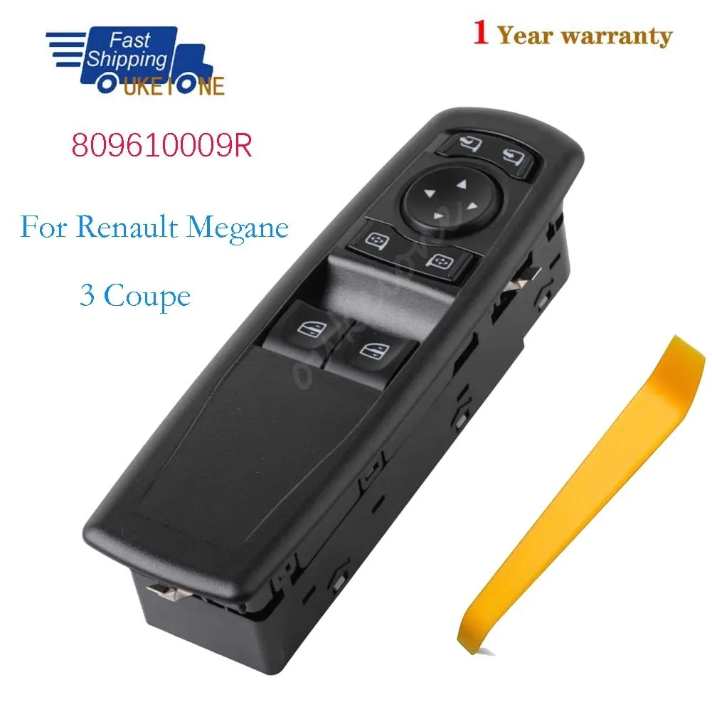

809610009R для Renault Megane 3 Coupe, электрическое зеркало со стороны водителя, переключатель окна, подъемник, кнопка управления, детали