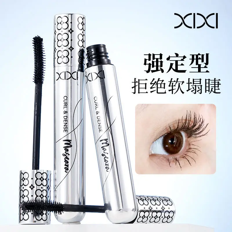 XIXI Mascara Thick Natural Slender Long Curling Lasting Shape Waterproof, Anti-sweat Not Easy To Smudge Beginners Special