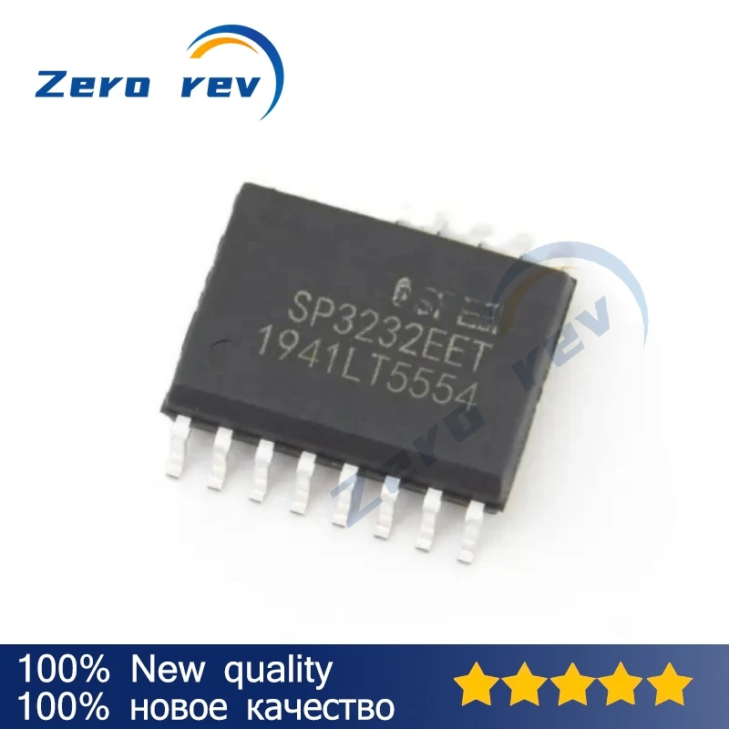 

5Pcs 100% New -L/TR SP3232EET SP3232EEN SP3232ECN SP3232EBEN SOIC-16