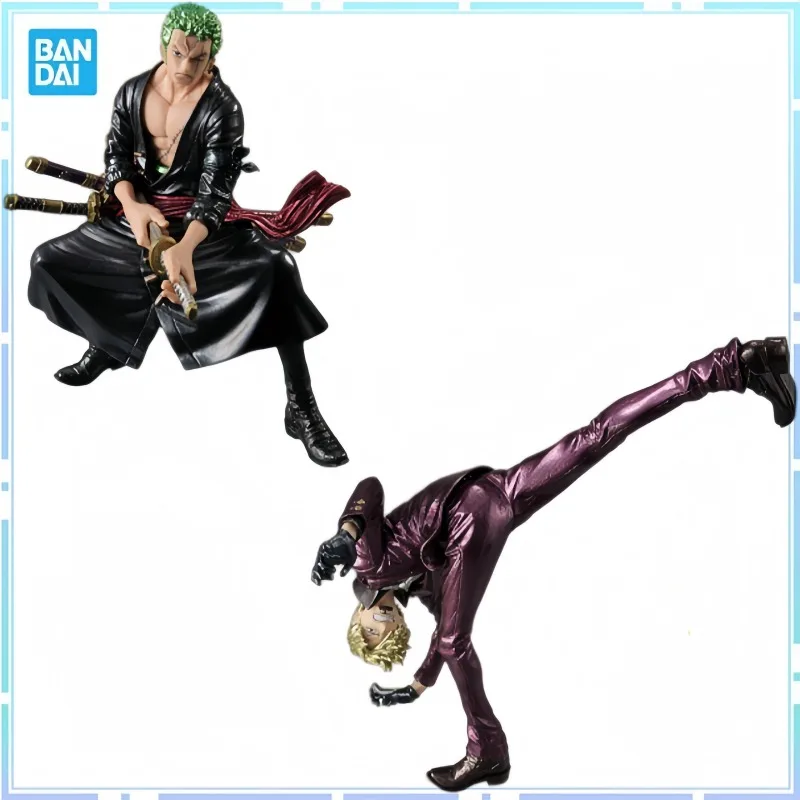 

Официальная аниме-фигурка Bandai Banpresto One Piece KING OF ARTIST RORONOA Sanji Zoro SPECIAL ver, модель из ПВХ, игрушка, подарок