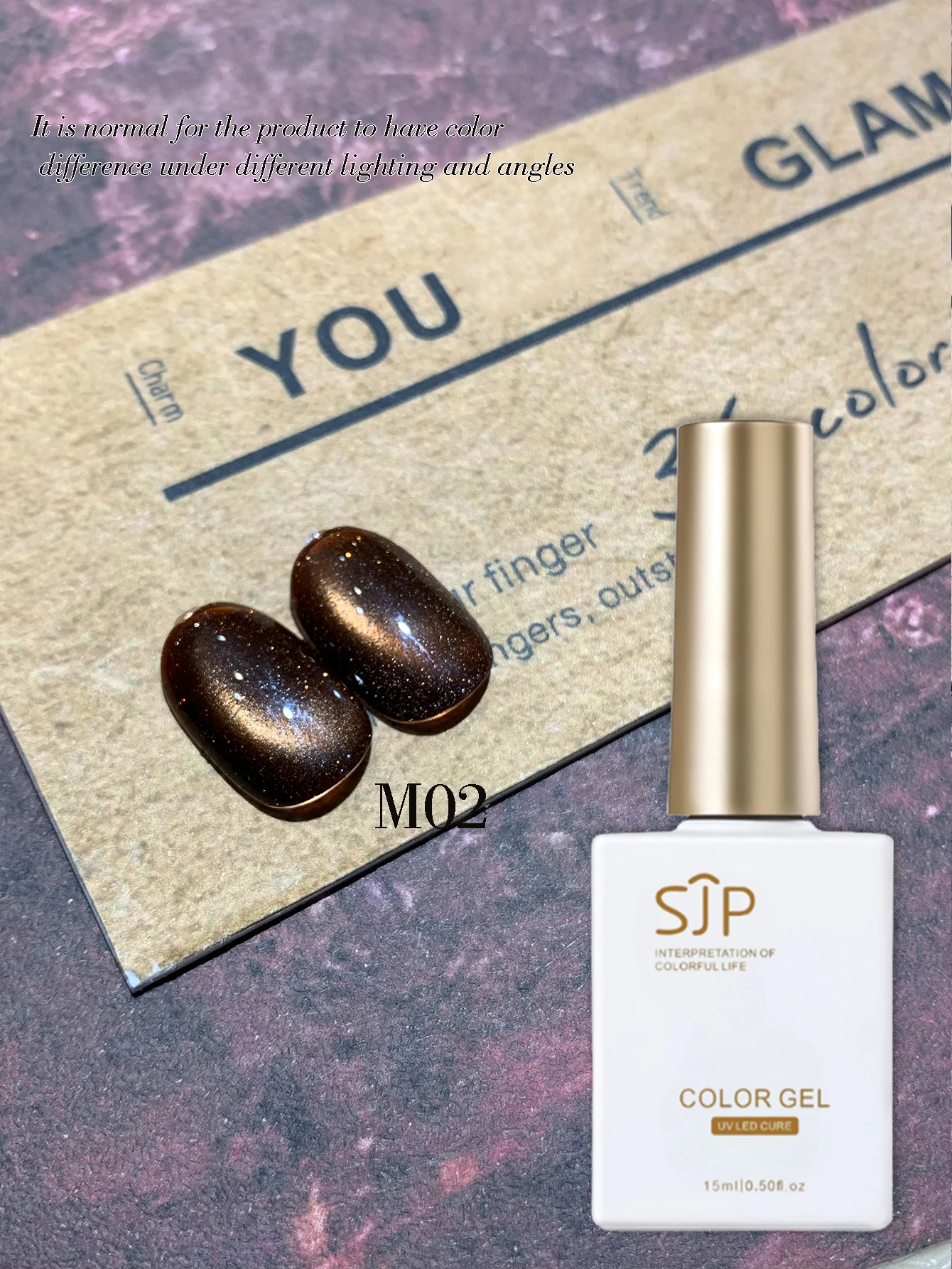 6개입 15ML 골든 그라데이션 캣아이 네일 폴리쉬 젤 광치료 젤 소크 오프 네일 마그네틱 젤 폴리쉬 네일 아트 DIY 홈케어