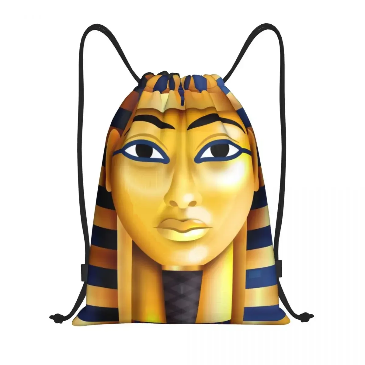 

Egyptian Pharaoh Backpack Personalized Outdoor Proximity Shopping Bag in Hieroglyphics