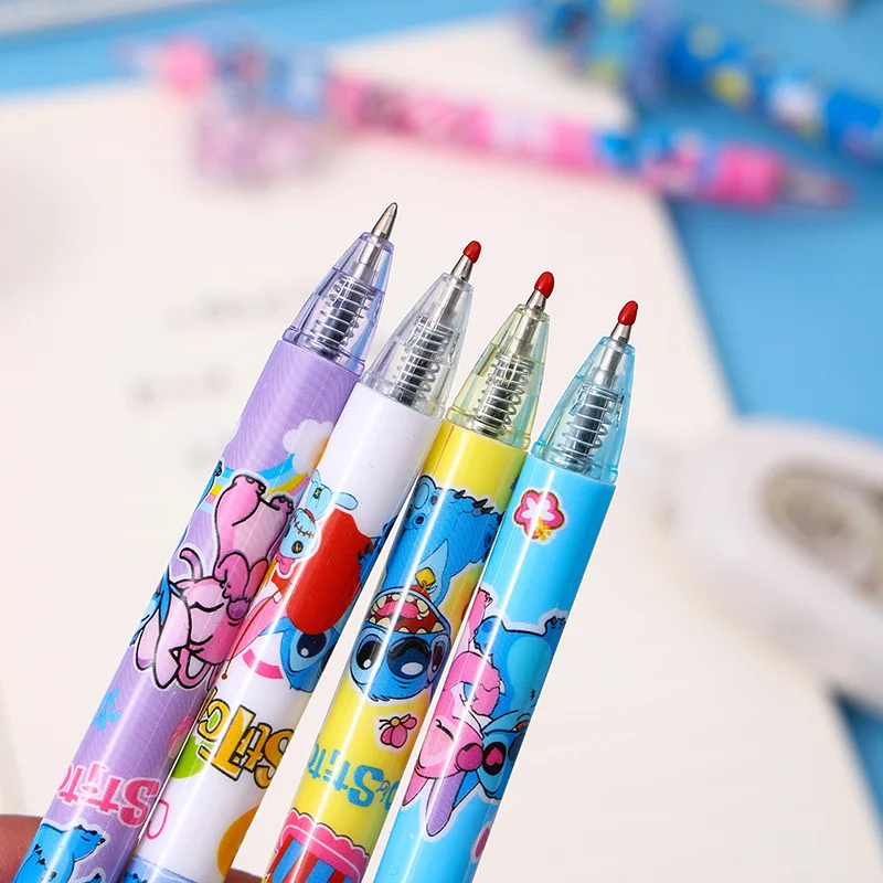 Imagem -03 - Kawaii-caneta Gel Acrílica com Ponto Kawaii 0.5 mm Tinta Preta Assinatura Escritório Material Escolar Artigos de Papelaria 12 Peças Lote