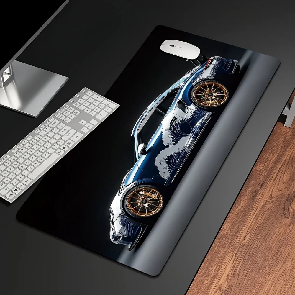 Greative автомобильный коврик для мыши, большие игровые аксессуары, крутой механический коврик для клавиатуры, расширенный офисный настольный коврик, нескользящий, высокое качество
