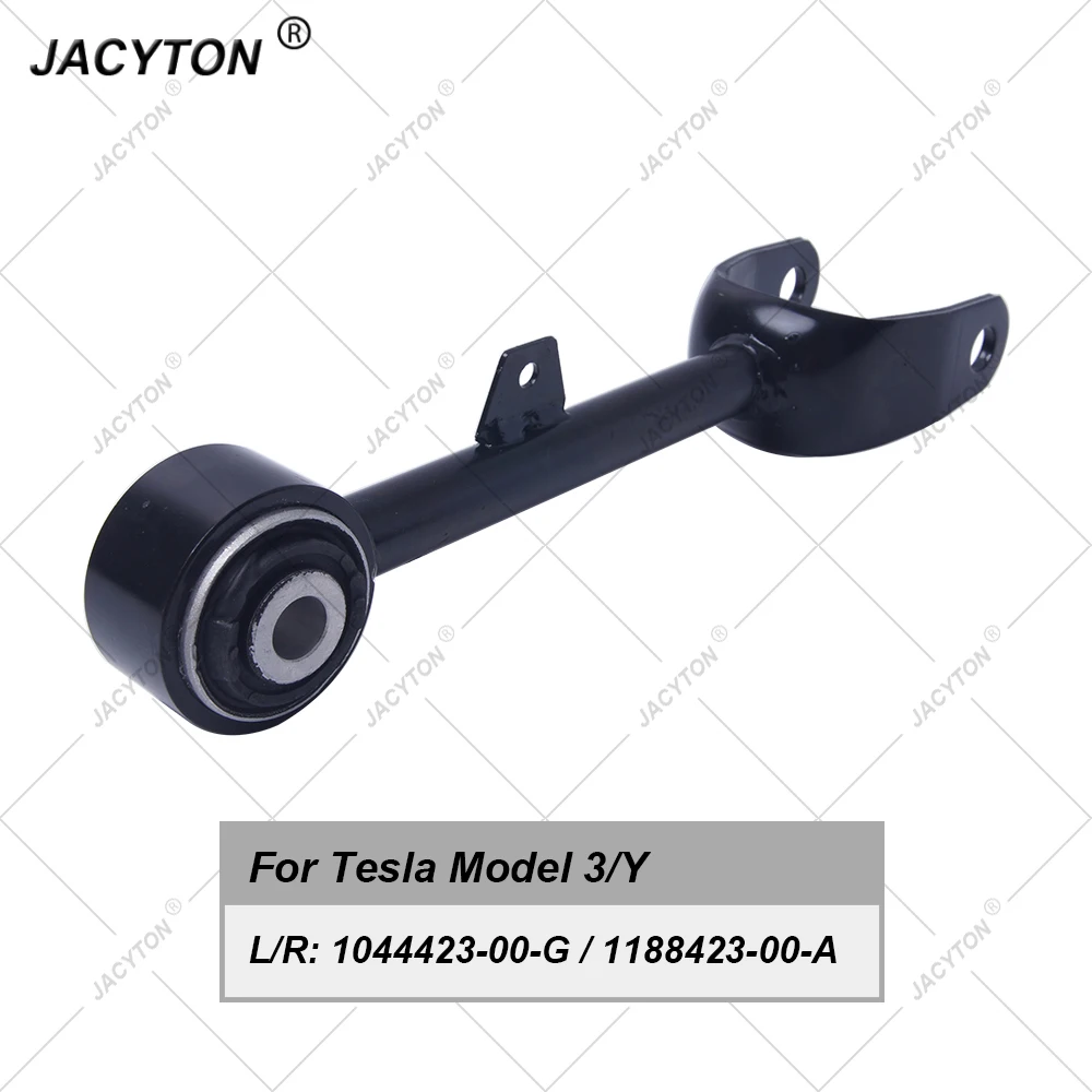 JACYTON Rear Suspension Control Arm For Tesla Model 3 5YJ3 Y 5YJY 104442300G 118842300A 1044423-00-G 1188423-00-A