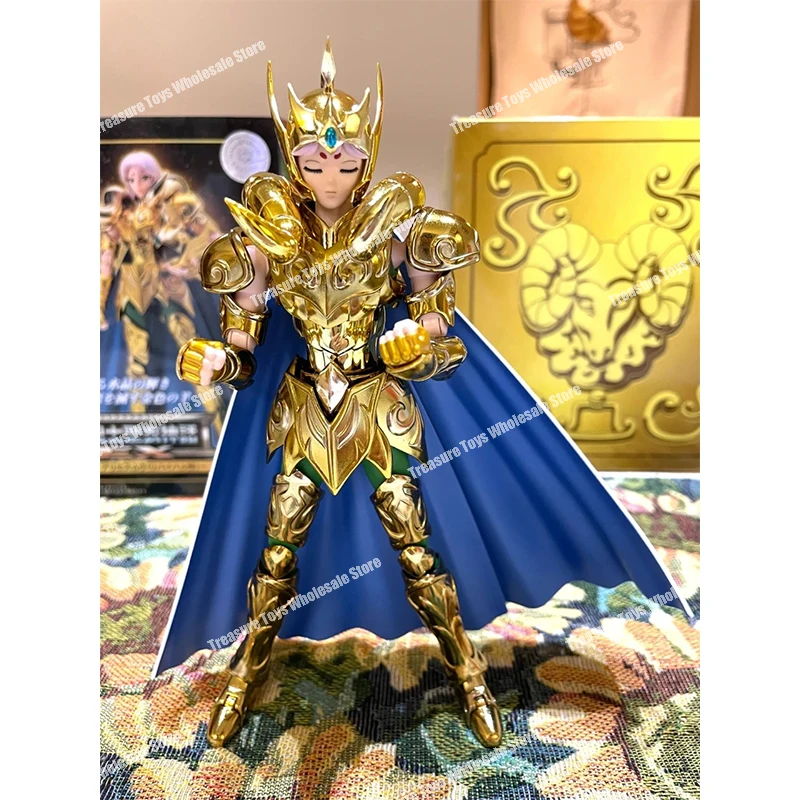 Cs Model Saint Seiya Myth Cloth Ex Aries Mu Shion Head Knights Of The Zodiac Anime Action Figure Gk Figurine Custom Toys Gifts