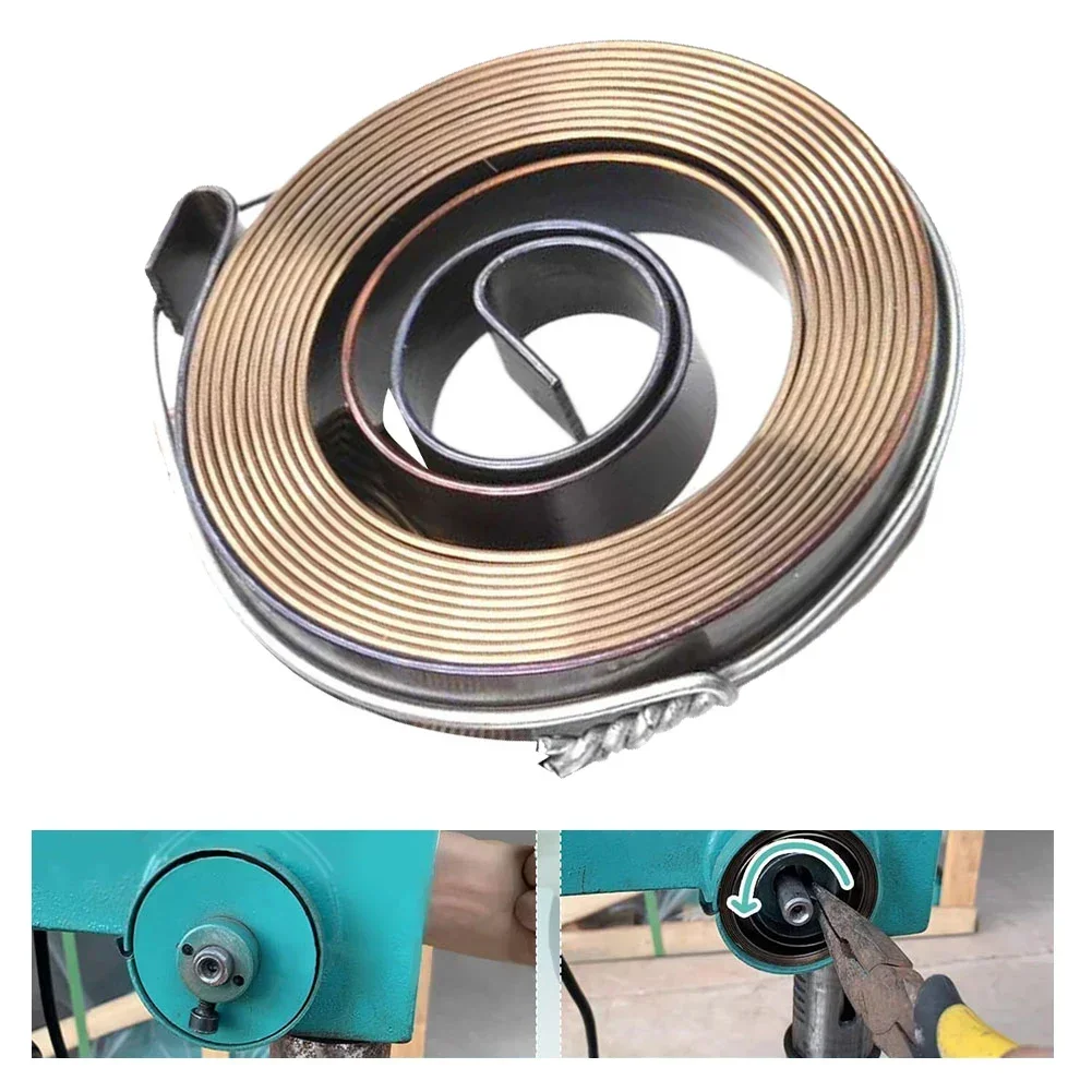 Broca Imprensa Primavera Quill Alimentação Retorno Bobina Conjunto de Mola para Aspirador de pó Bobina Mola Volume Tubo Bobina Spr 0.8x10x1540 mm