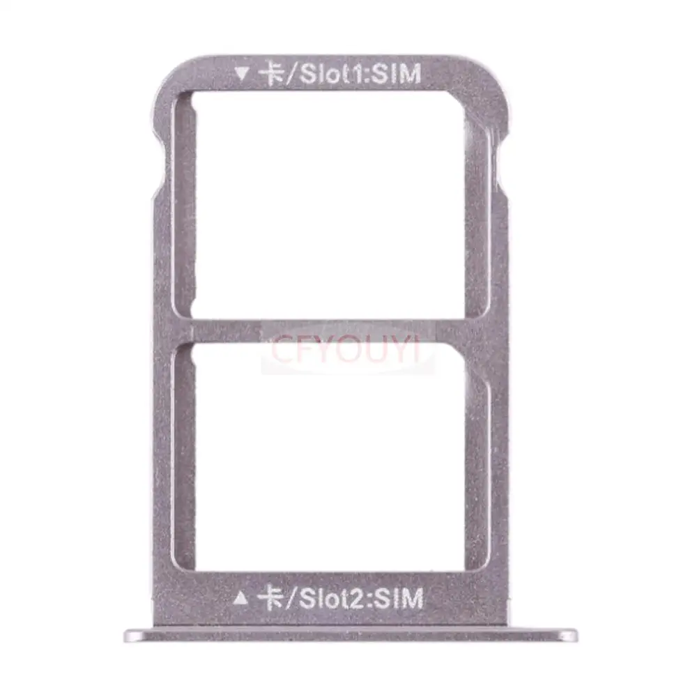 

New Dual SIM Card Tray for Huawei Mate 9 Pro - Grey Gold