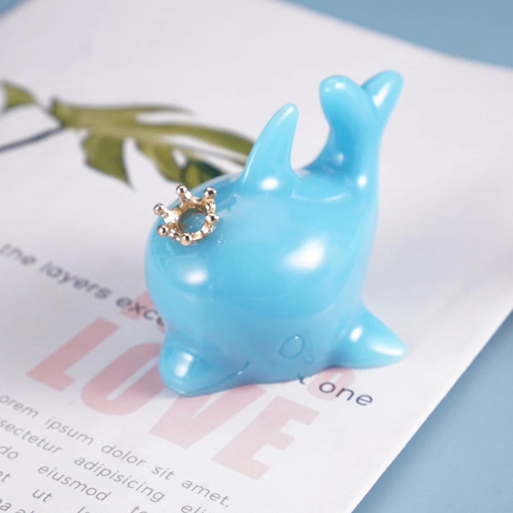 

1pc Dolphin Mold Diy Silicone Epoxy Resin 3D Casting White Cake Ornament Handmade Soap Kids Desktop Decor Wedding Party Craft