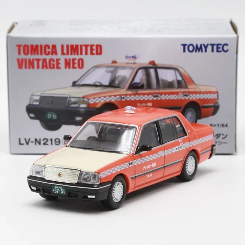 TAKARA TOMY TOMYTEC Tomica 1/64 TLV-N219b TLV-N219c TOYOTA CROWN COMFORT Taxi Alloy Toy Motor Diecast Metal Model Gifts