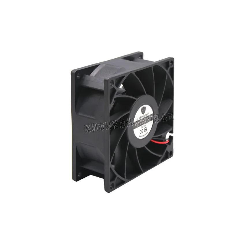 Imagem -02 - Ventilador com Rolamento de Esferas Conversor de Freqüência sem Manutenção 2pin dc 24v 9238 9038 92x92x38 mm 5500rpm 0.6a Ventilador