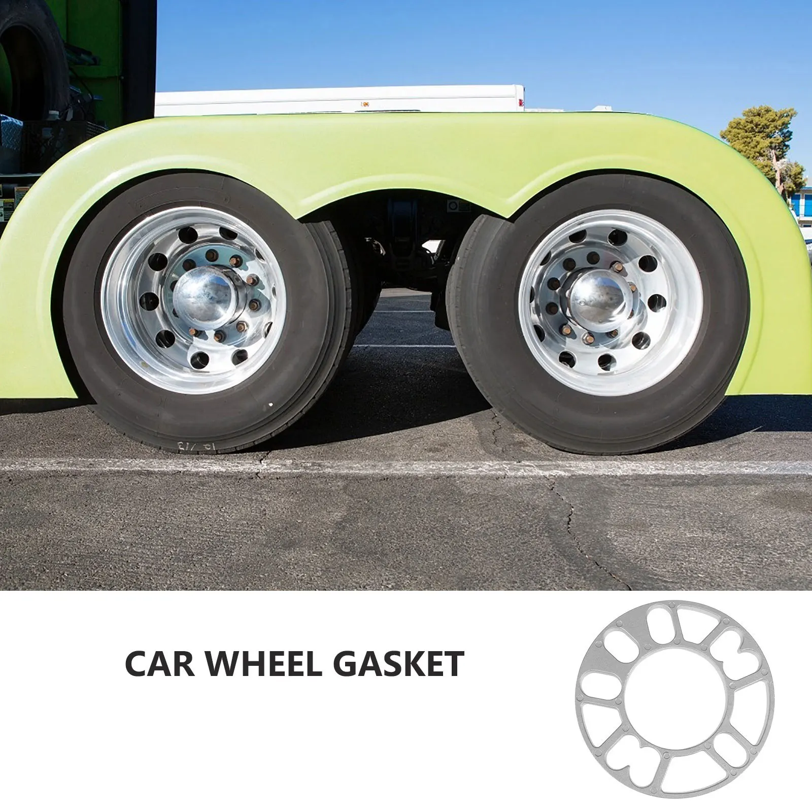 

2 pcs Wheel Spacers Shims Aluminum Alloy Durable Corrosion Resistant Increase Track Base Stability Car Accessories