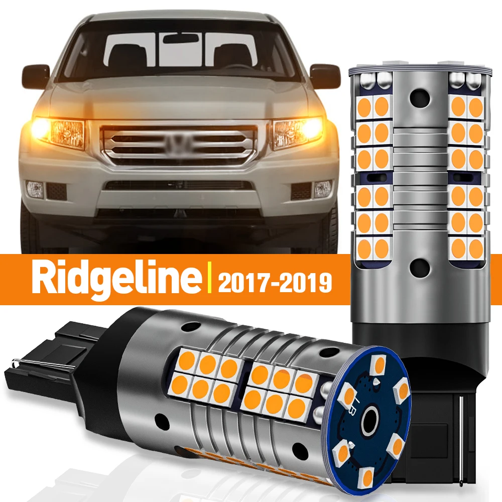 

2pcs LED Turn Signal Light For Honda Ridgeline 2017 2018 2019 Accessories Canbus Lamp