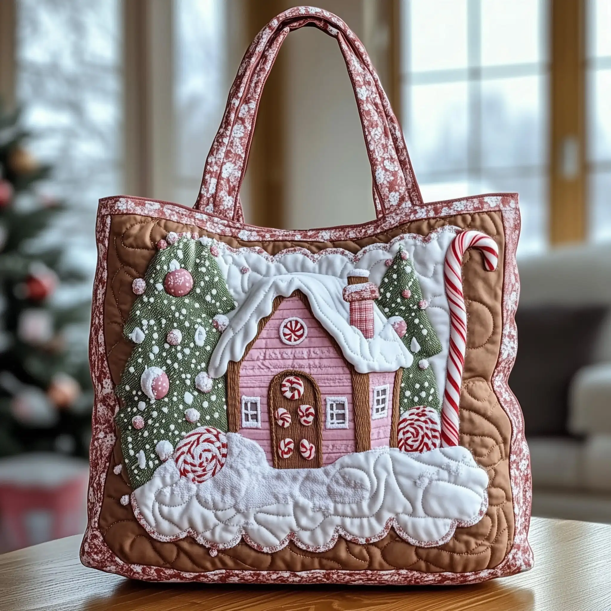 

3D Printed Quilted Tote Bag Shopping Bags Gifts Shoulder Bag Handbag Sport Bag elegant Travel Beach Hiking Camping