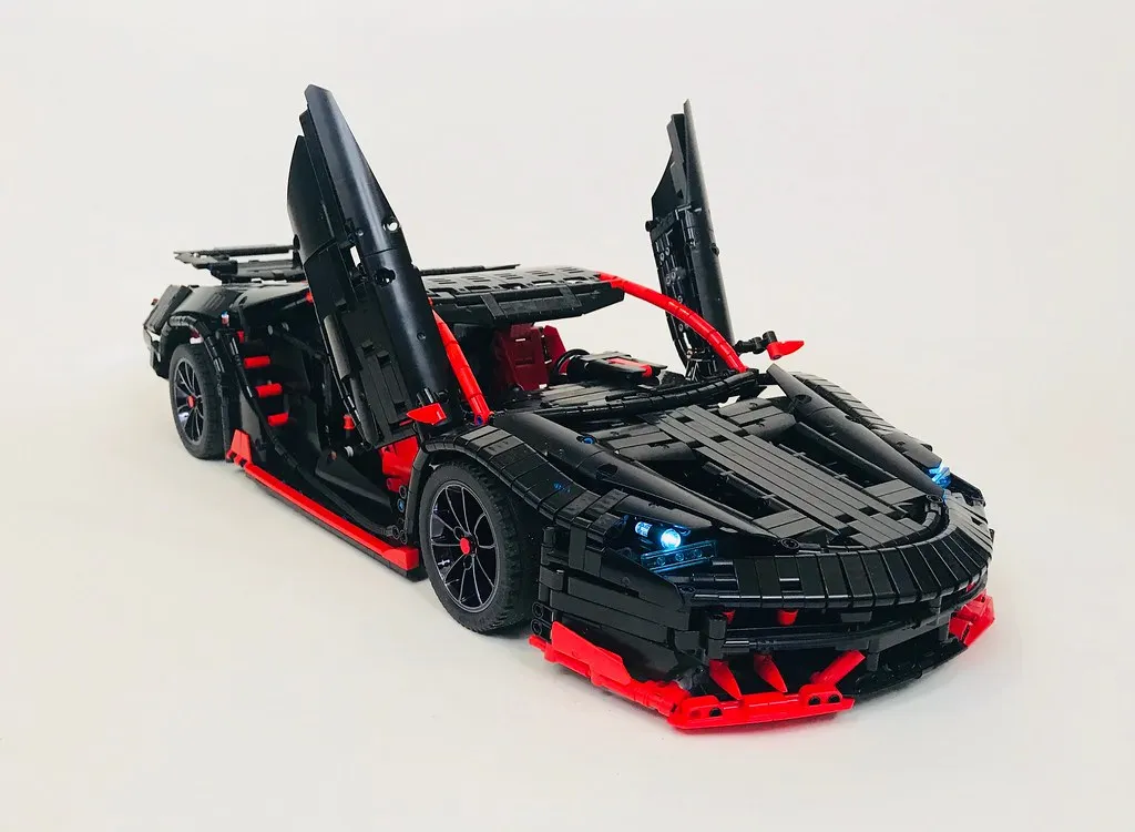 

3448 Pieces Building Blocks Super Car Model City Speed Champion 18 Scale Black Classic Racing Toy Christmas Gift for Boys