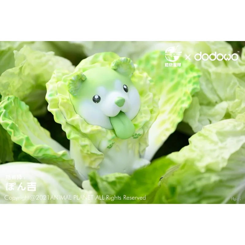 Neue DODOWO Original Tier Planet Obst Elf Blühende Gemüse Hund Modell Handgemachte Statue Ornament Spielzeug Geschenk Spot