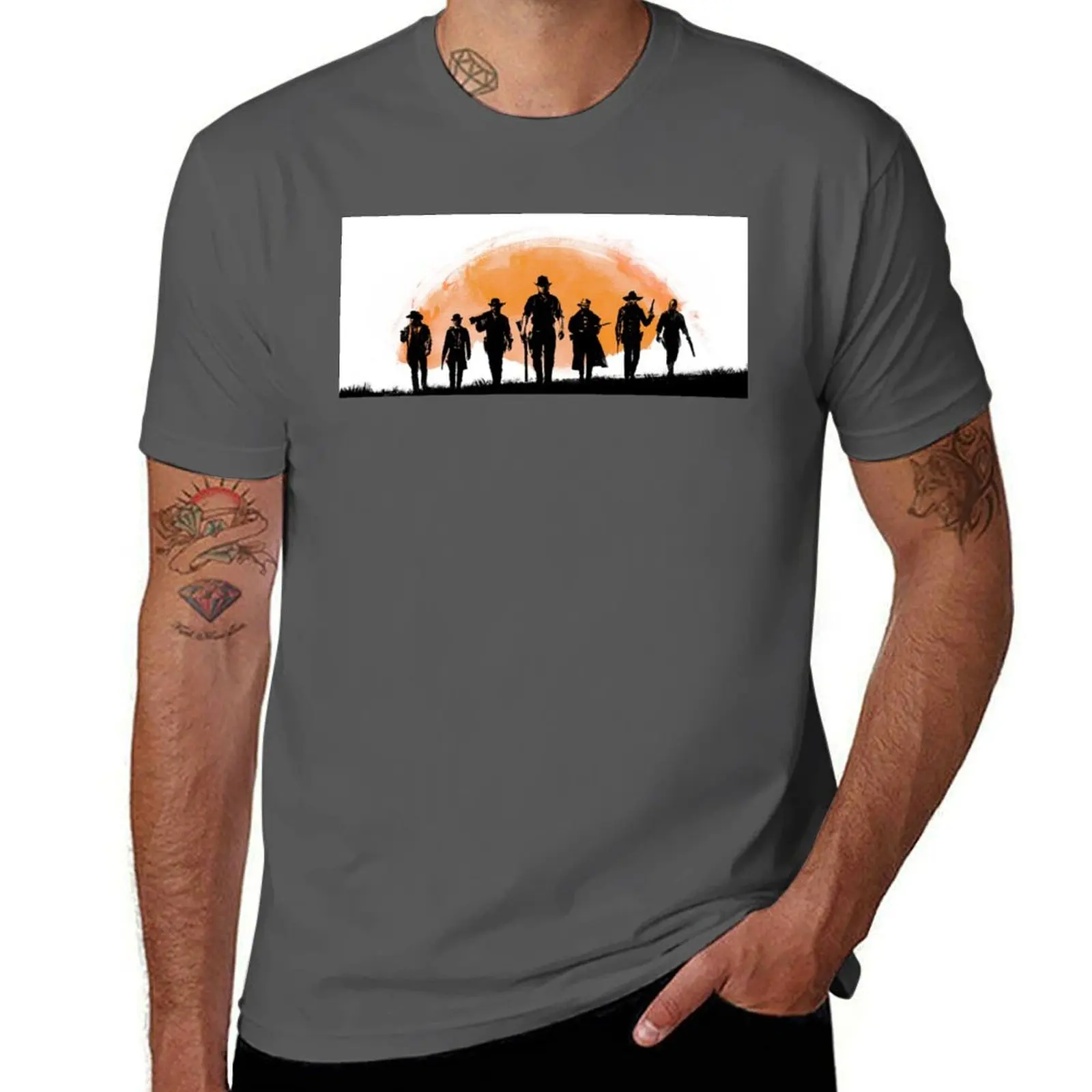 

RDR2 T-Shirt Stain Resistant Casual Tee