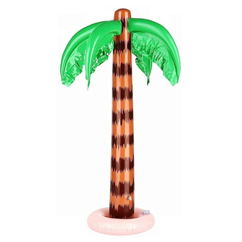 1pc Inflatable Coconut Tree 90cm/35.43inch Palm Tree Swimming Pool Beach Party Decoration Prop Tree