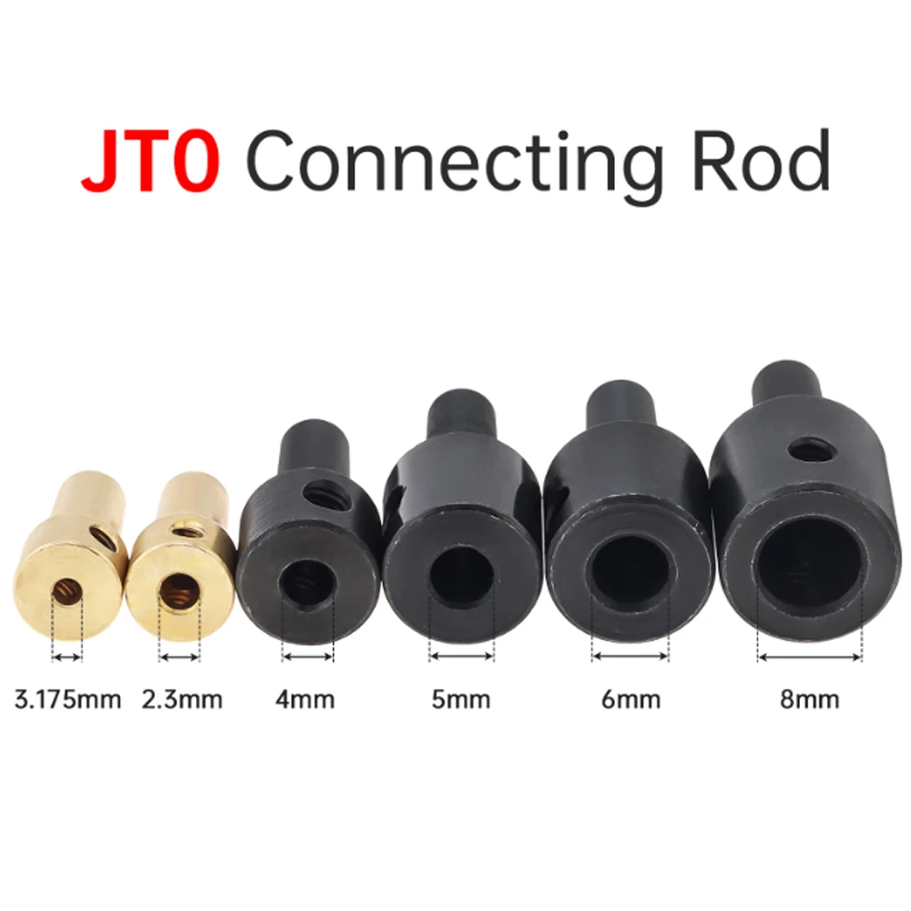 Mandrino per trapano 0,3-6,5 mm JT0 Mini mandrino per trapano conico montato su micro motore Mandrino per trapano con chiave per mandrino Accessori per macchine utensili per tornio
