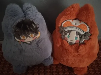 Anime Luxiem VTuber vox mysta ike luca shu Plush Cotton Stuffed Doll Body Toys Plushie Cartoon Pillow Cosplay Fans Birthday Gift