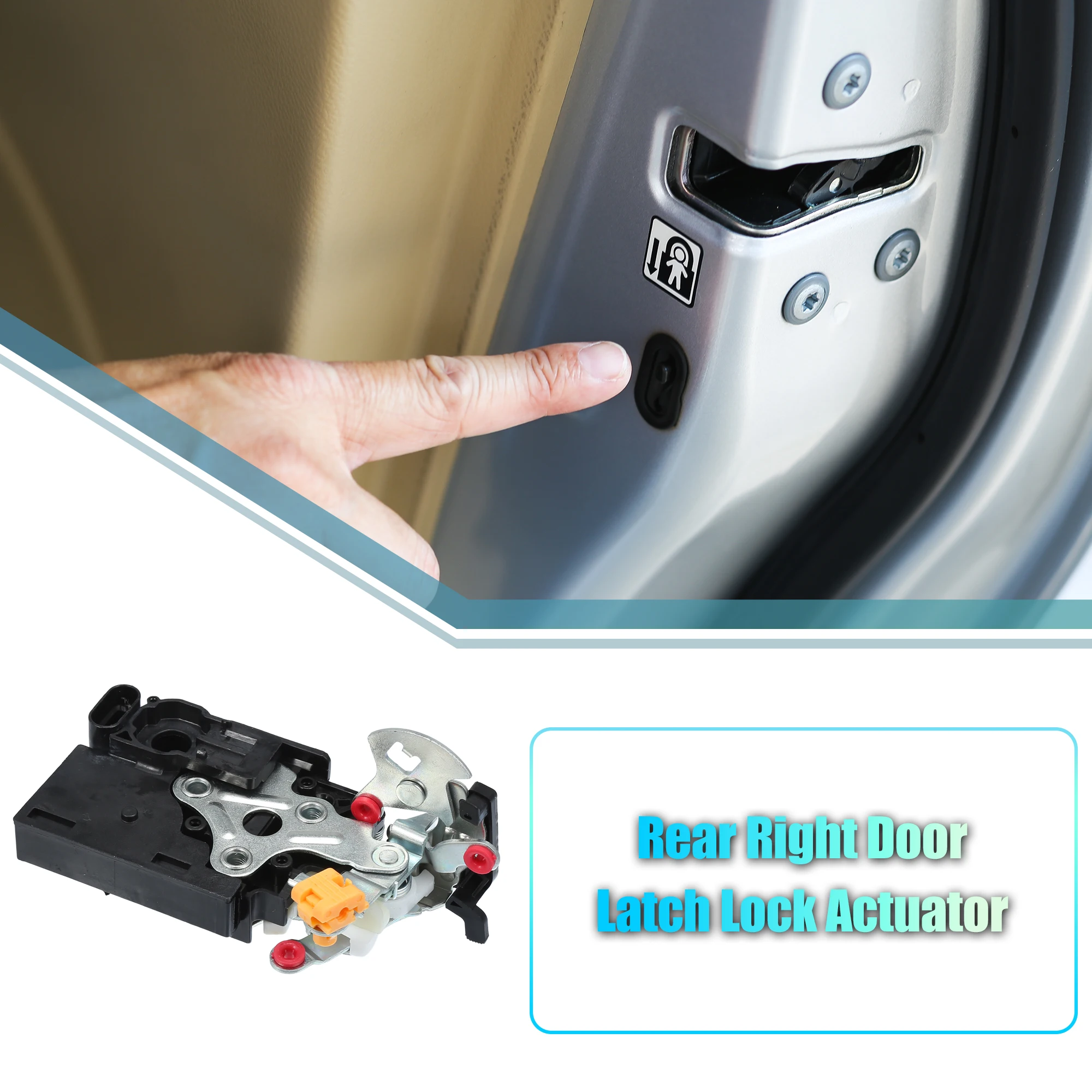 

Uxcell для Chevrolet Express 1500 1996-2014 для привода замка защелки задней двери Gmc