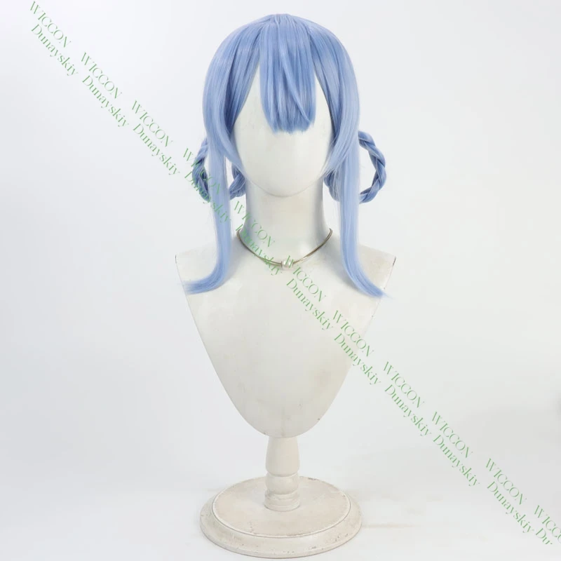 تاتشيبانا شيري شعر مستعار تأثيري لعبة الشعر الأزرق فتاة ساحرة تجارب هالوين كرنفال حفلة ملحق للنساء الفتيات