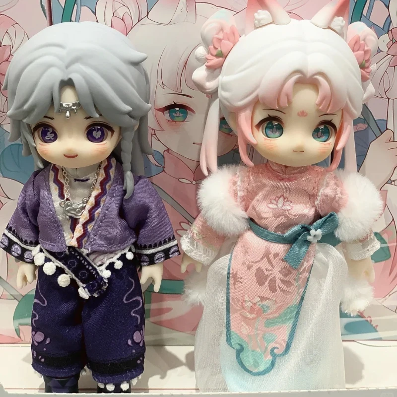 

High Quality Nagi 4 Exchange The Untrammeled Traveler Series Ob11 1/12 Bjd Blind Box Caixa Caja Girls Dolls Boys Mystery Box Toy